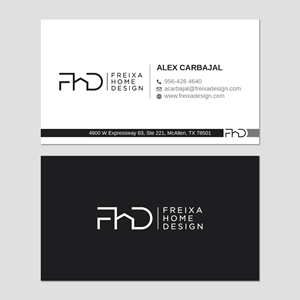 Design de Carte de Visite par Unik Media pour Freixa Home Design, LLC | Design : #29691706
