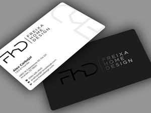 Diseño de Tarjeta de Presentación por Graphixpointt para Freixa Home Design, LLC | Diseño: #29666275