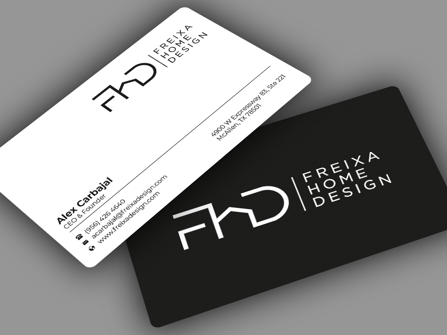 Diseño de Tarjeta de Presentación por Graphixpointt para Freixa Home Design, LLC | Diseño #29666283