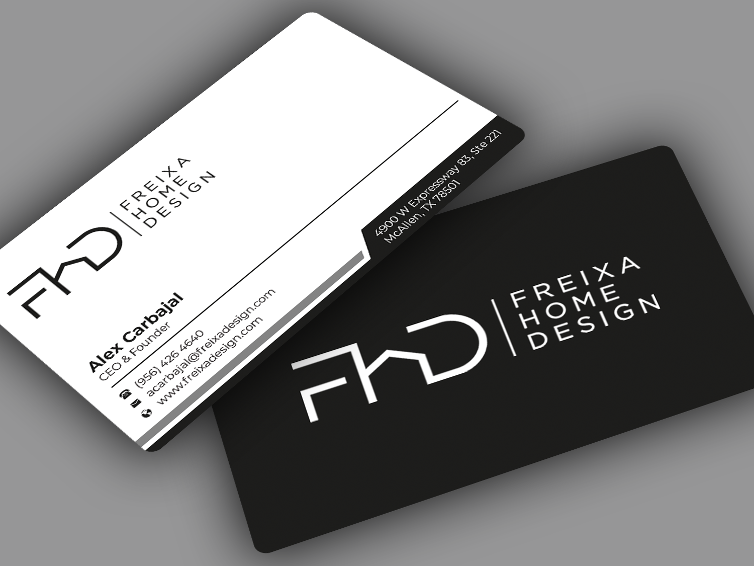 Diseño de Tarjeta de Presentación por Graphixpointt para Freixa Home Design, LLC | Diseño #29666285