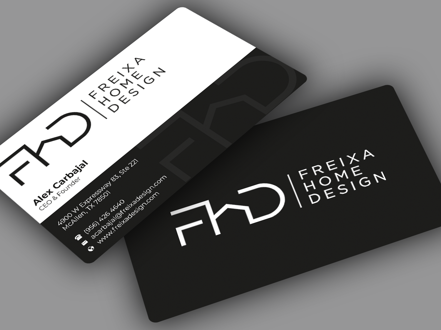 Diseño de Tarjeta de Presentación por Graphixpointt para Freixa Home Design, LLC | Diseño #29666290