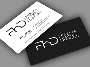 Diseño de Tarjeta de Presentación por Graphixpointt para Freixa Home Design, LLC | Diseño: #29666291
