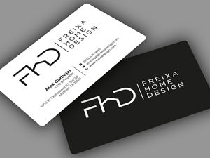 Diseño de Tarjeta de Presentación por Graphixpointt para Freixa Home Design, LLC | Diseño: #29666293