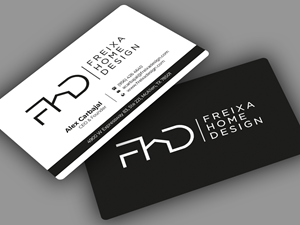 Diseño de Tarjeta de Presentación por Graphixpointt para Freixa Home Design, LLC | Diseño: #29666301