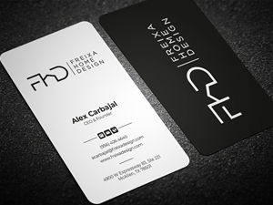 Design de Carte de Visite par Graphixpointt pour Freixa Home Design, LLC | Design : #29666458