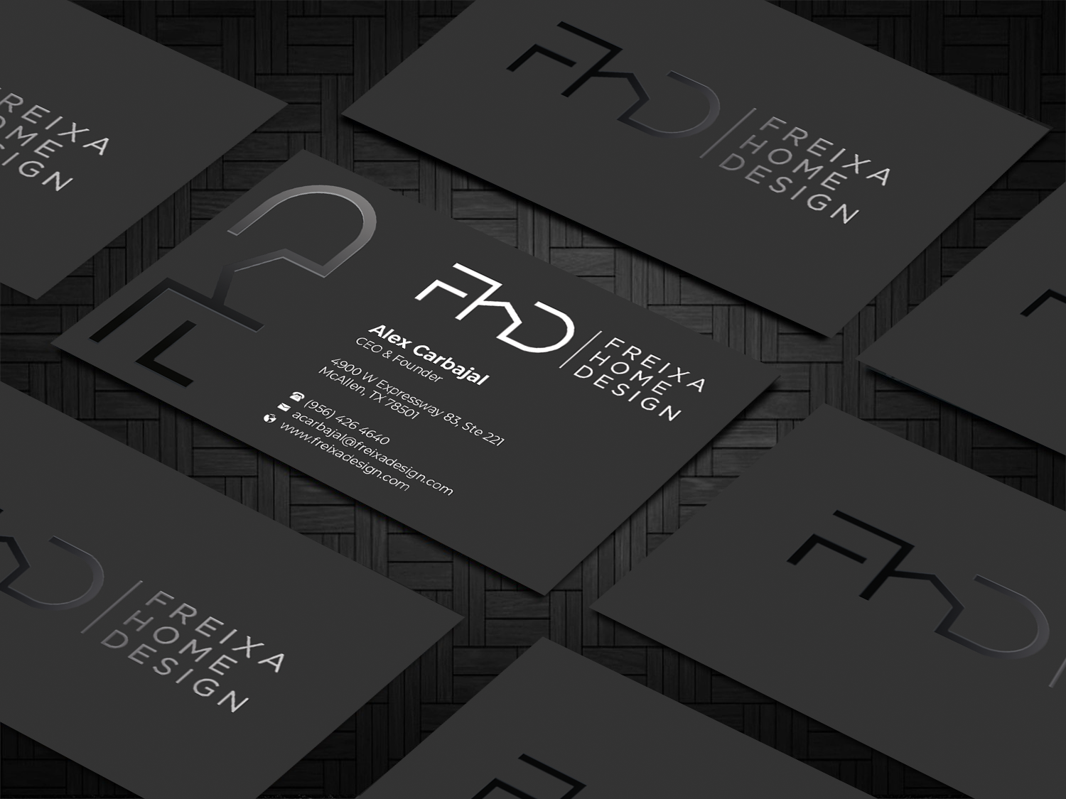 Business Card Design by Graphixpointt for Freixa Home Design, LLC | Design #29668045