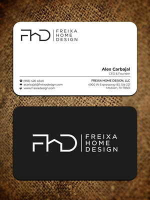Design de Carte de Visite par Graphixpointt pour Freixa Home Design, LLC | Design : #29668047