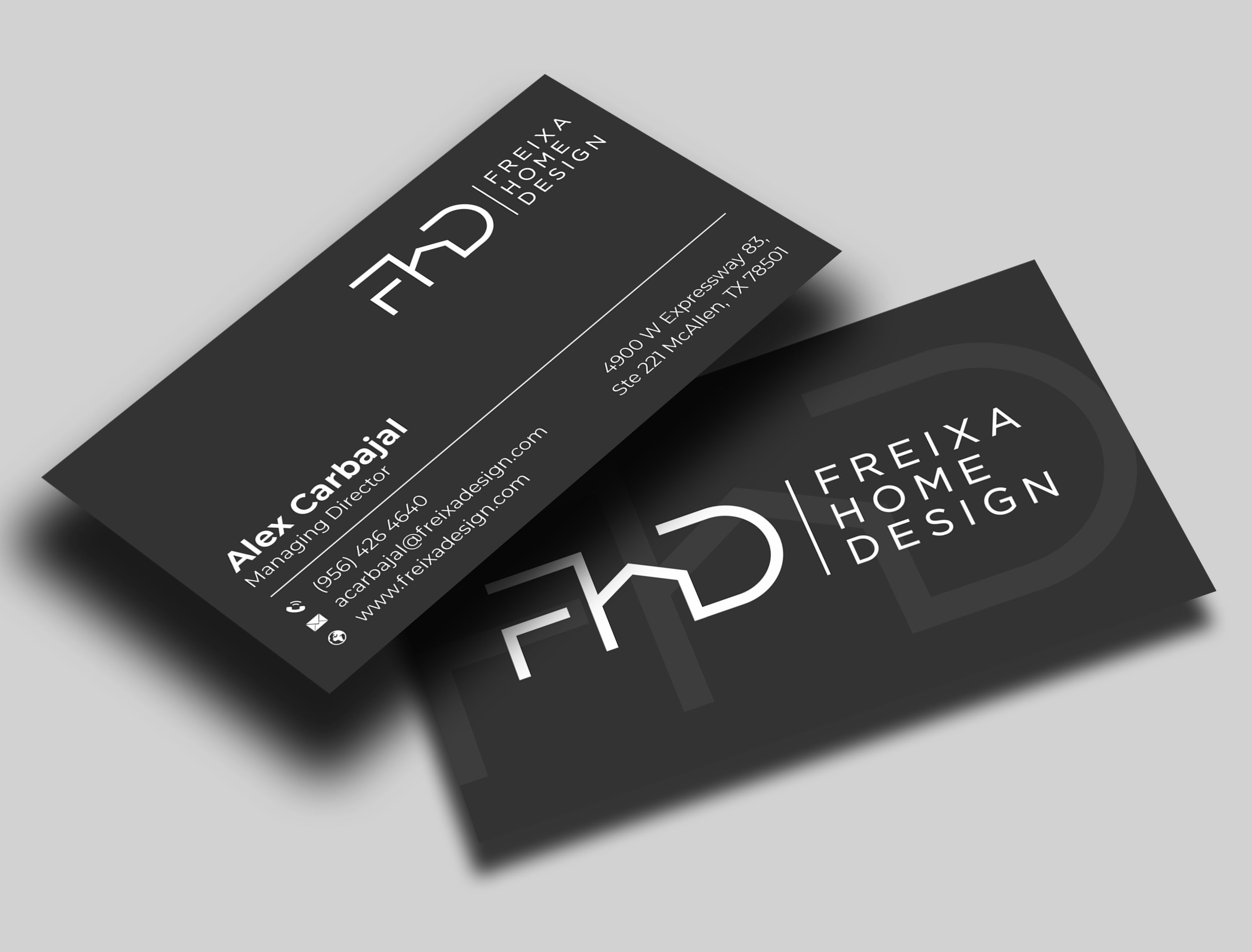 Business Card Design by jasmeen1975 for Freixa Home Design, LLC | Design #29674642