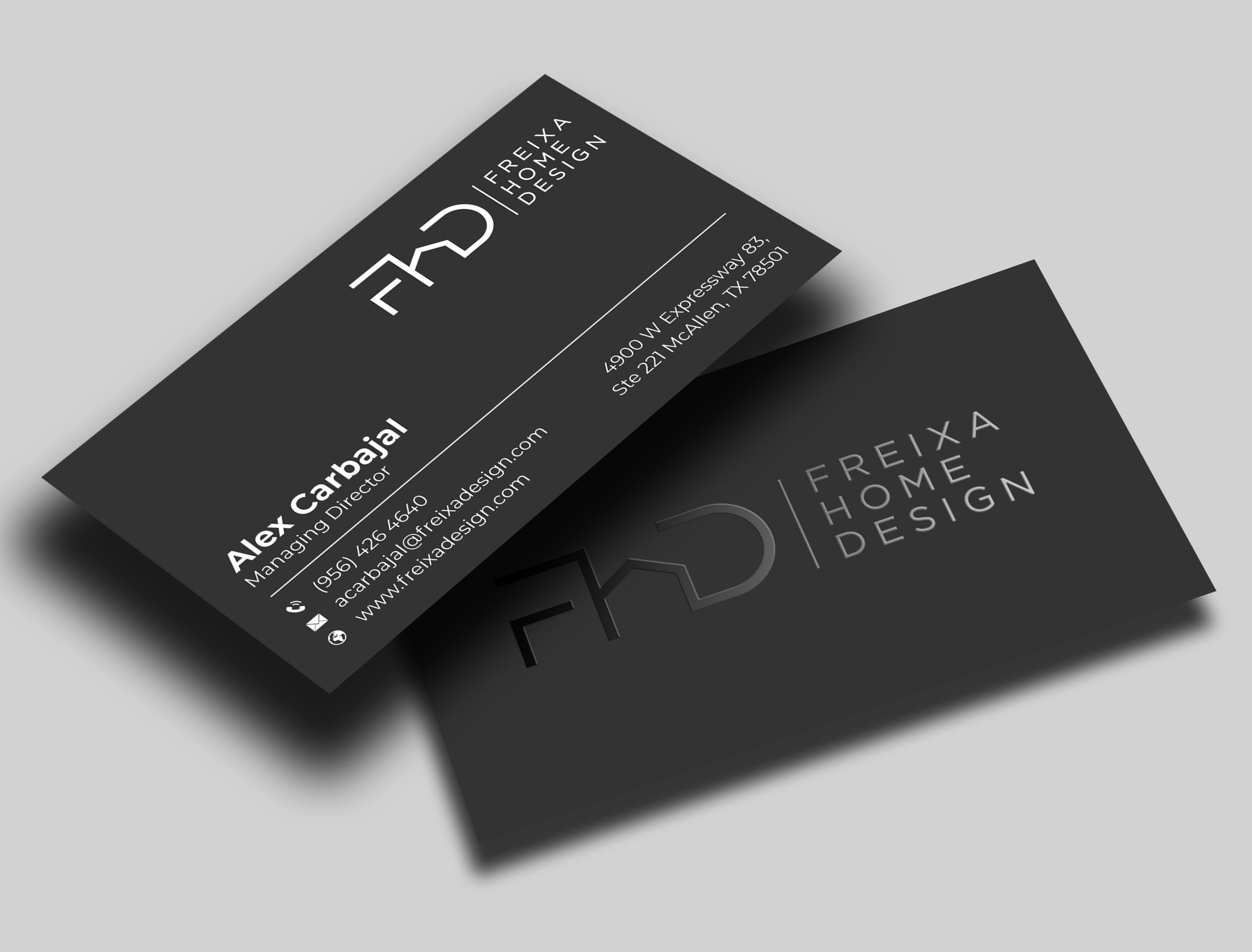 Business Card Design by jk_studio for Freixa Home Design, LLC | Design #29674662