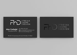 Design de Carte de Visite par jasmeen1975 pour Freixa Home Design, LLC | Design : #29674828
