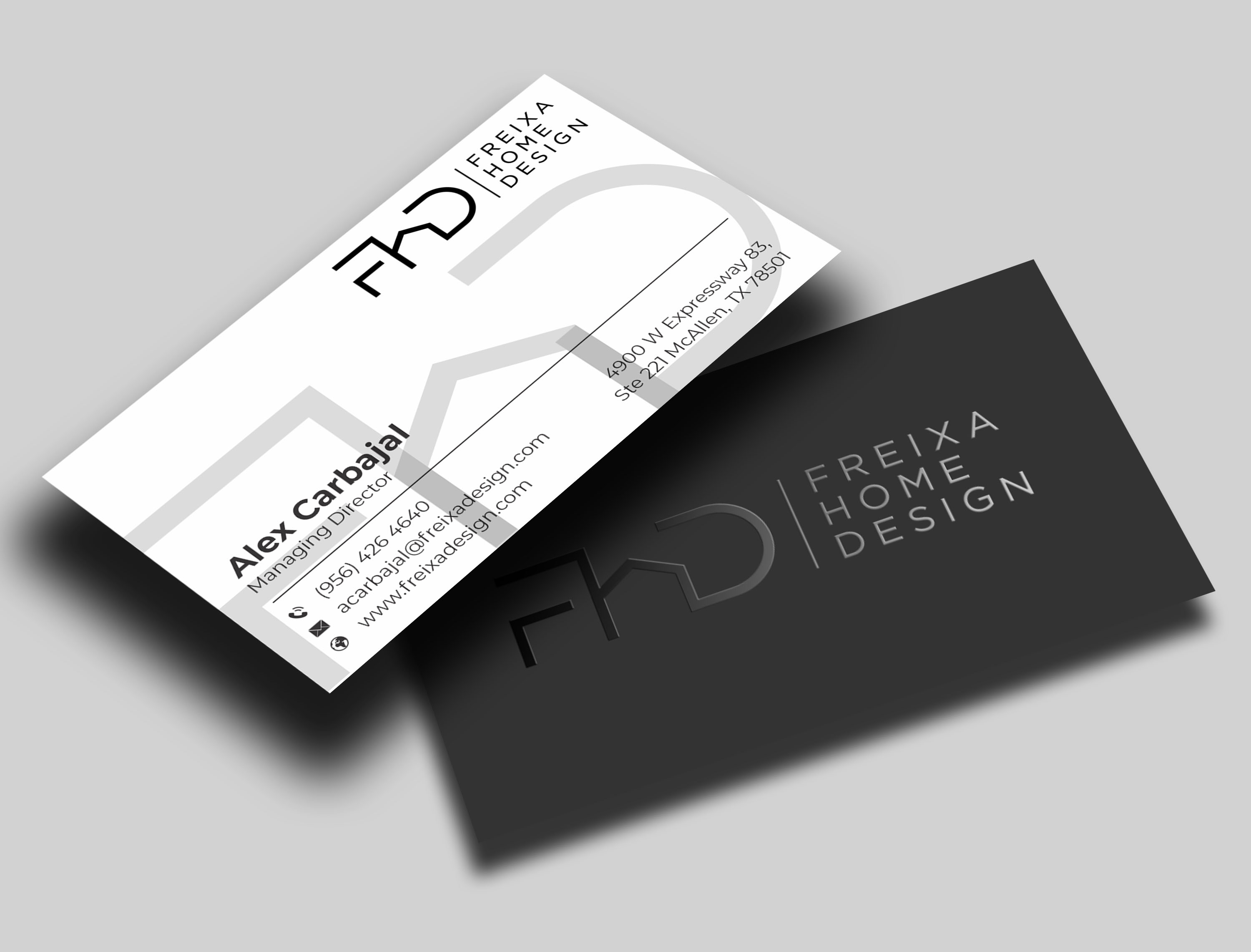 Business Card Design by jasmeen1975 for Freixa Home Design, LLC | Design #29674853