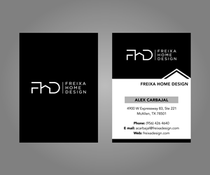 Design de Carte de Visite par Coloring Studio pour Freixa Home Design, LLC | Design : #29675350