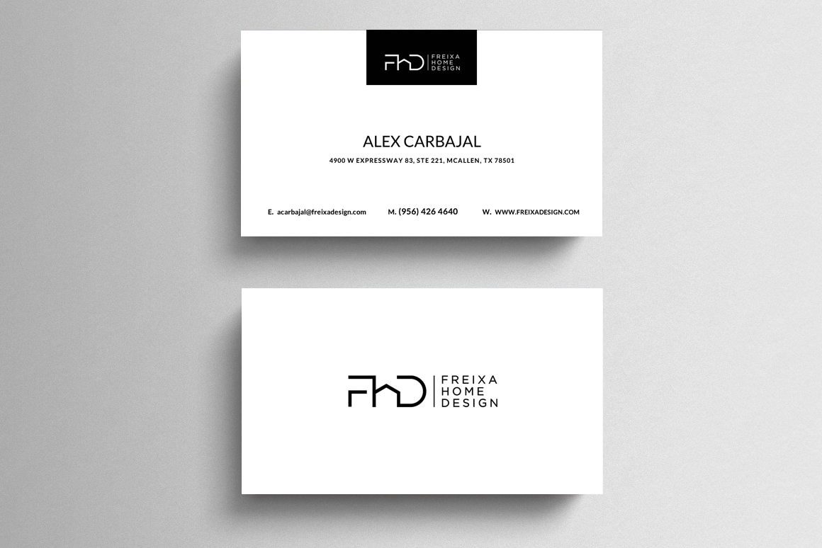 Business Card Design by  Artman for Freixa Home Design, LLC | Design #29683802
