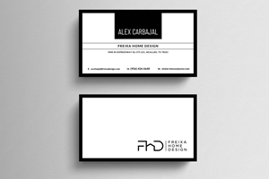 Visitenkarten-Design von  Artman für Freixa Home Design, LLC | Design: #29683803