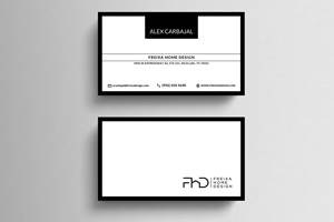 Visitenkarten-Design von  Artman für Freixa Home Design, LLC | Design: #29683806