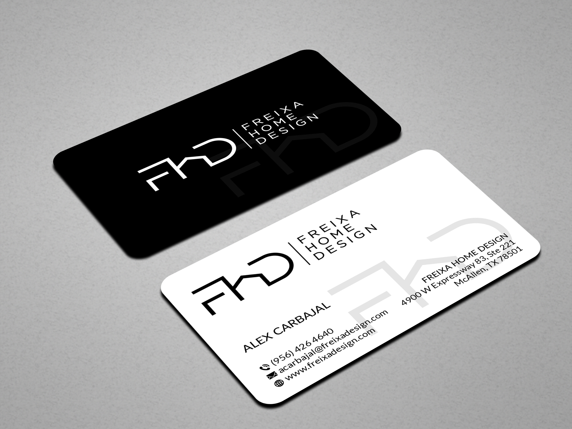 Business Card Design by Creations Box 2015 for Freixa Home Design, LLC | Design #29670409