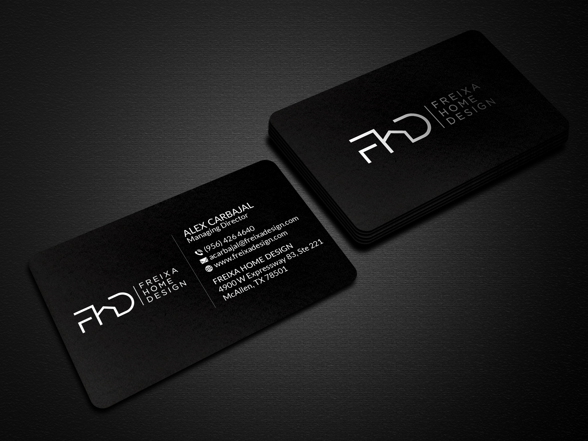 Business Card Design by Creations Box 2015 for Freixa Home Design, LLC | Design #29670411