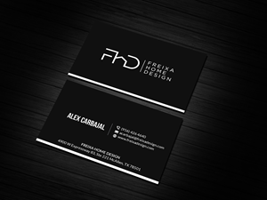 Business Card Design by Creations Box 2015 for Freixa Home Design, LLC | Design: #29670412