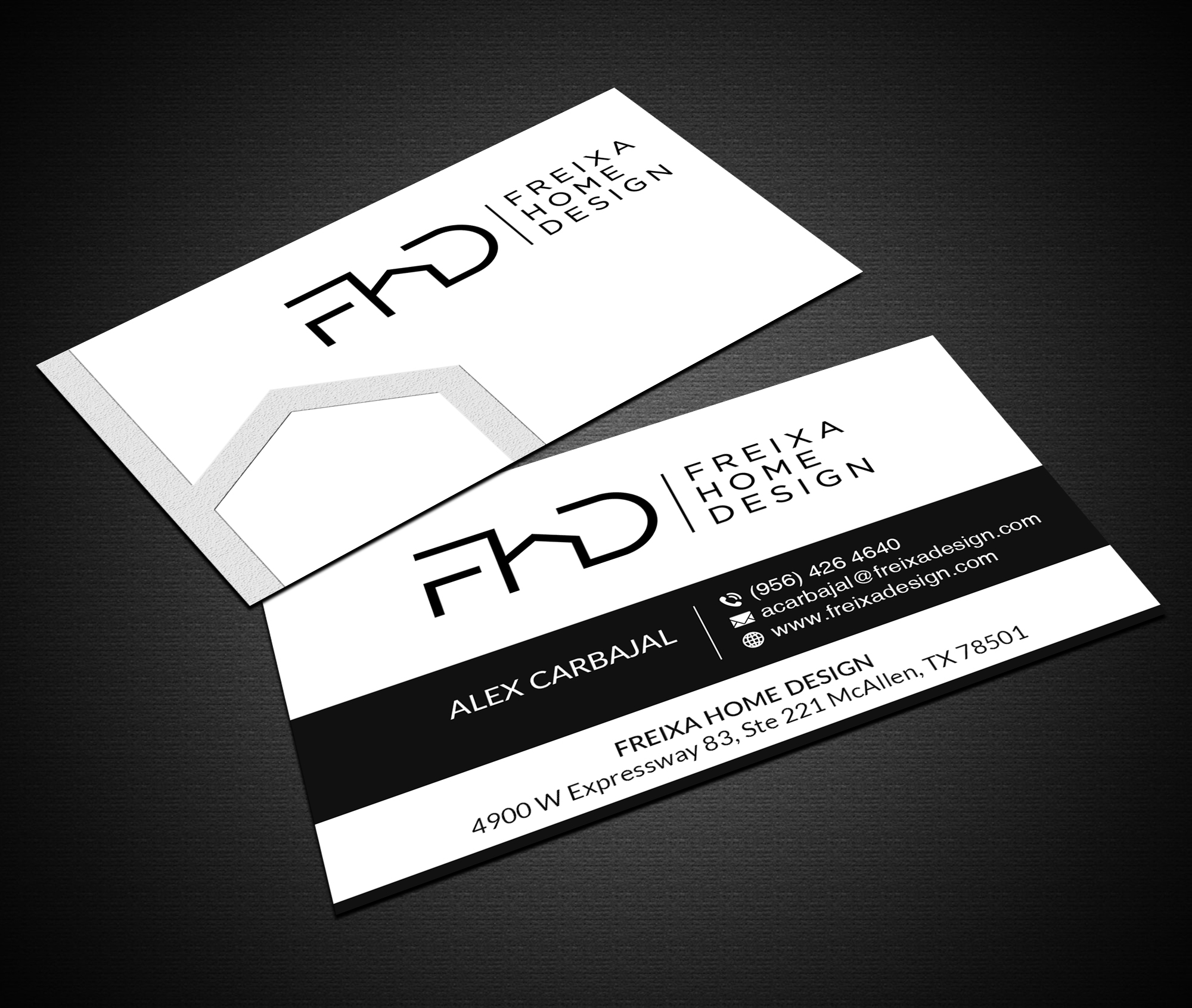 Business Card Design by Creations Box 2015 for Freixa Home Design, LLC | Design #29677320