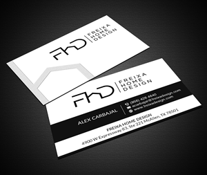 Visitenkarten-Design von Creations Box 2015 für Freixa Home Design, LLC | Design: #29677320