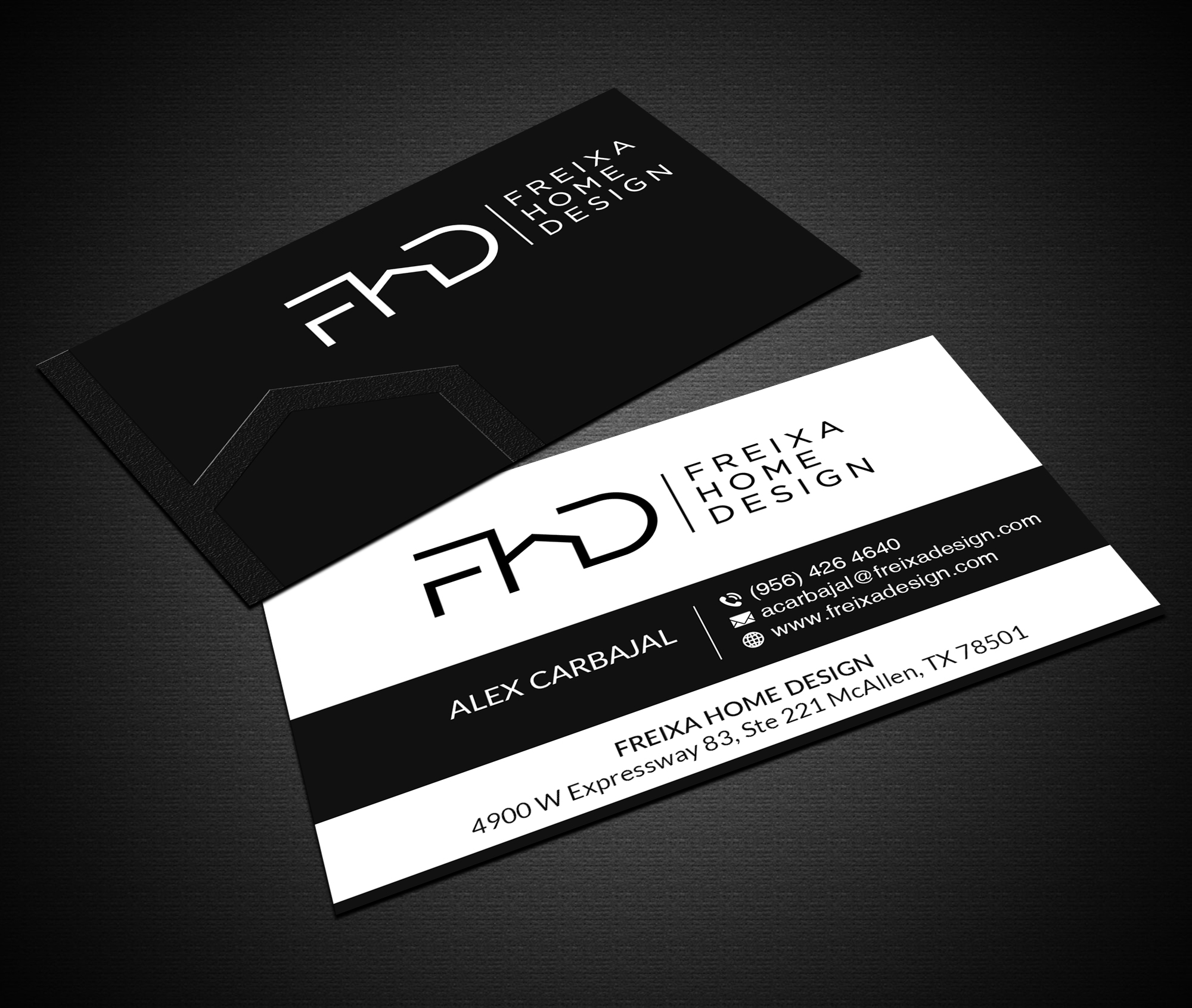 Business Card Design by Creations Box 2015 for Freixa Home Design, LLC | Design #29677322