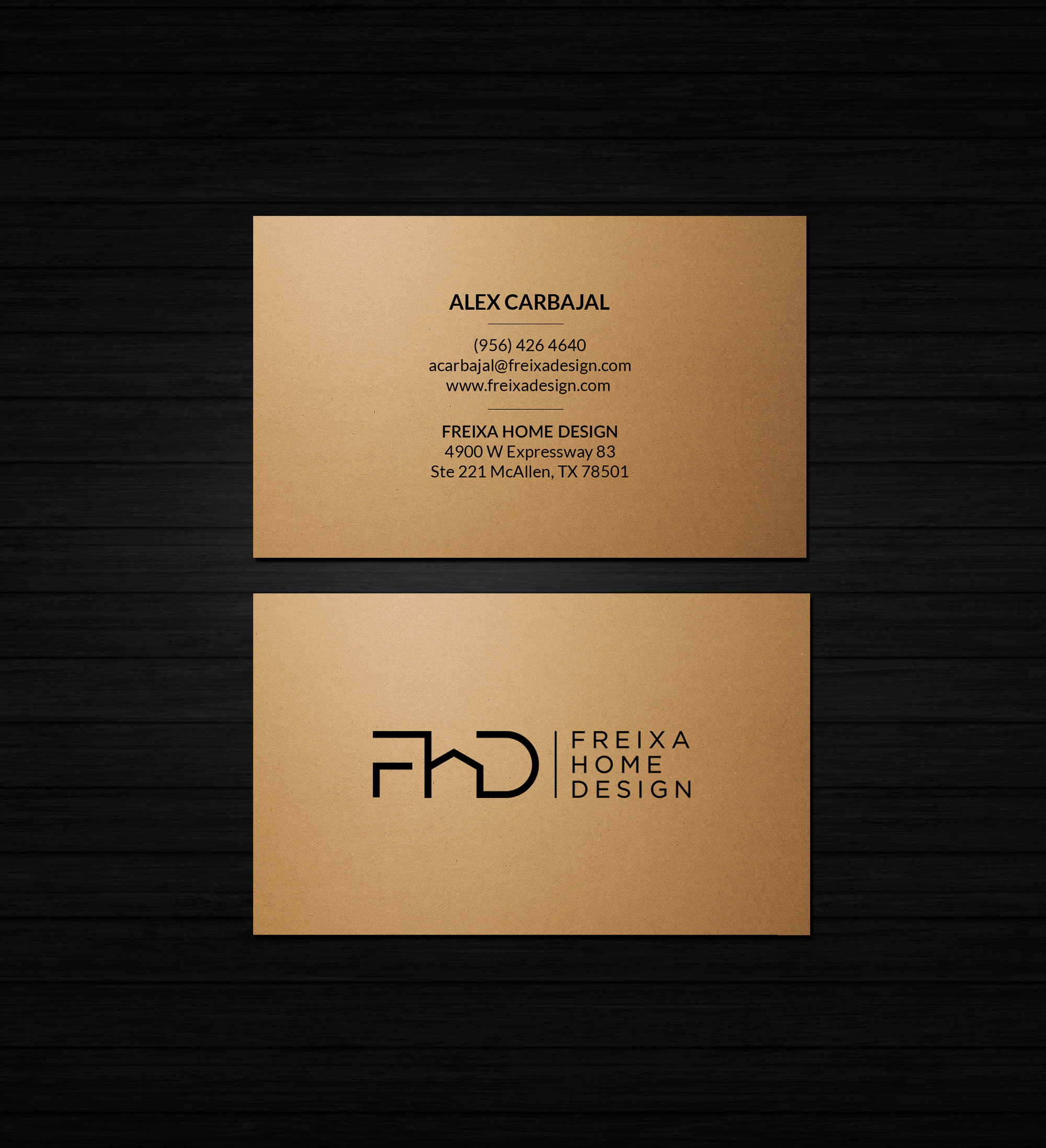 Visitenkarten-Design von Creations Box 2015 für Freixa Home Design, LLC | Design #29677331