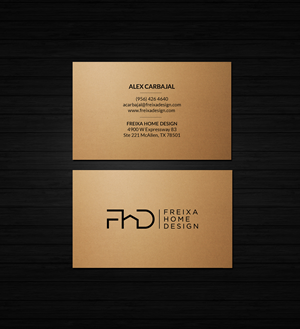 Visitenkarten-Design von Creations Box 2015 für Freixa Home Design, LLC | Design: #29677331