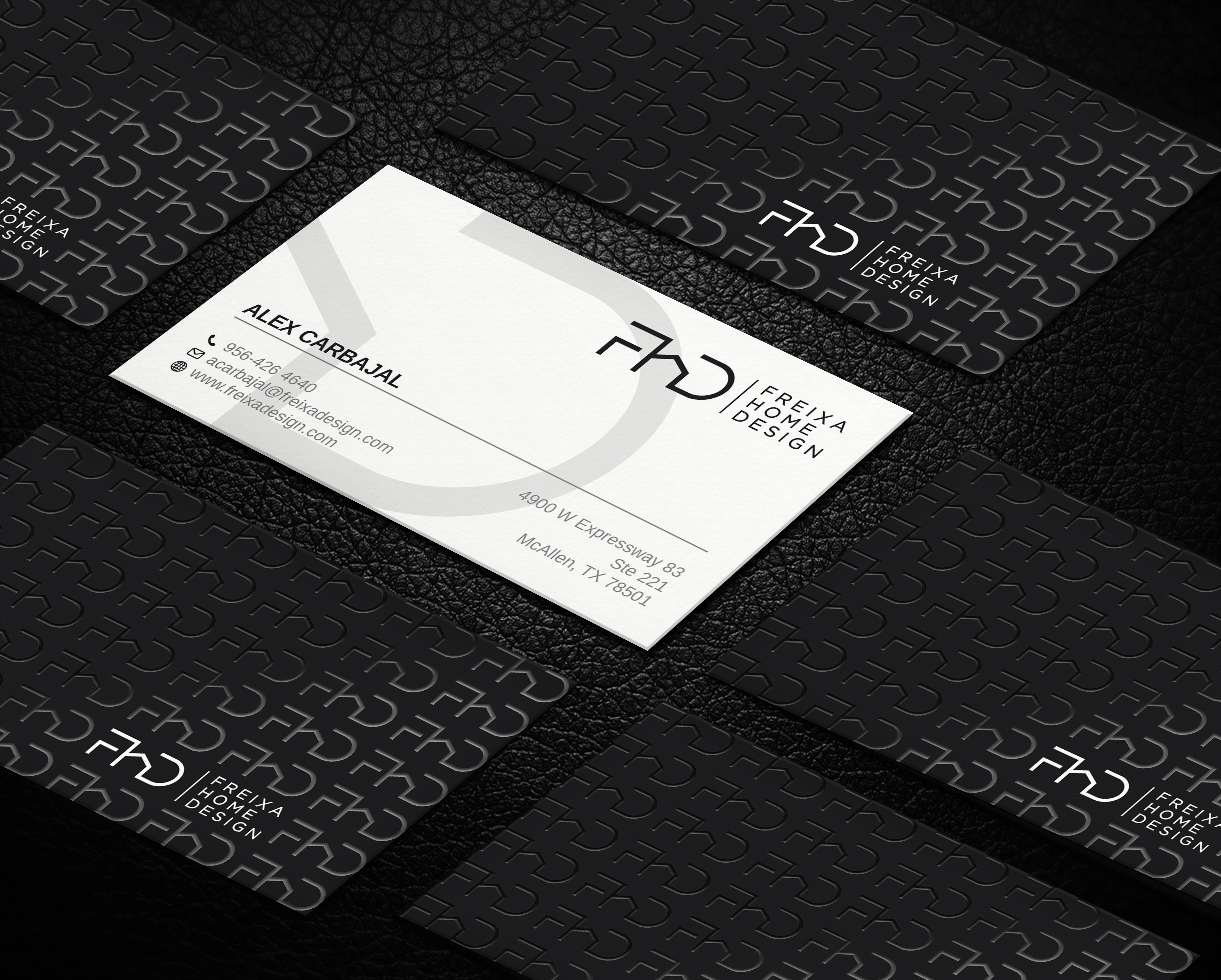 Business Card Design by LAXMI DESIGNHUB for Freixa Home Design, LLC | Design #29667914