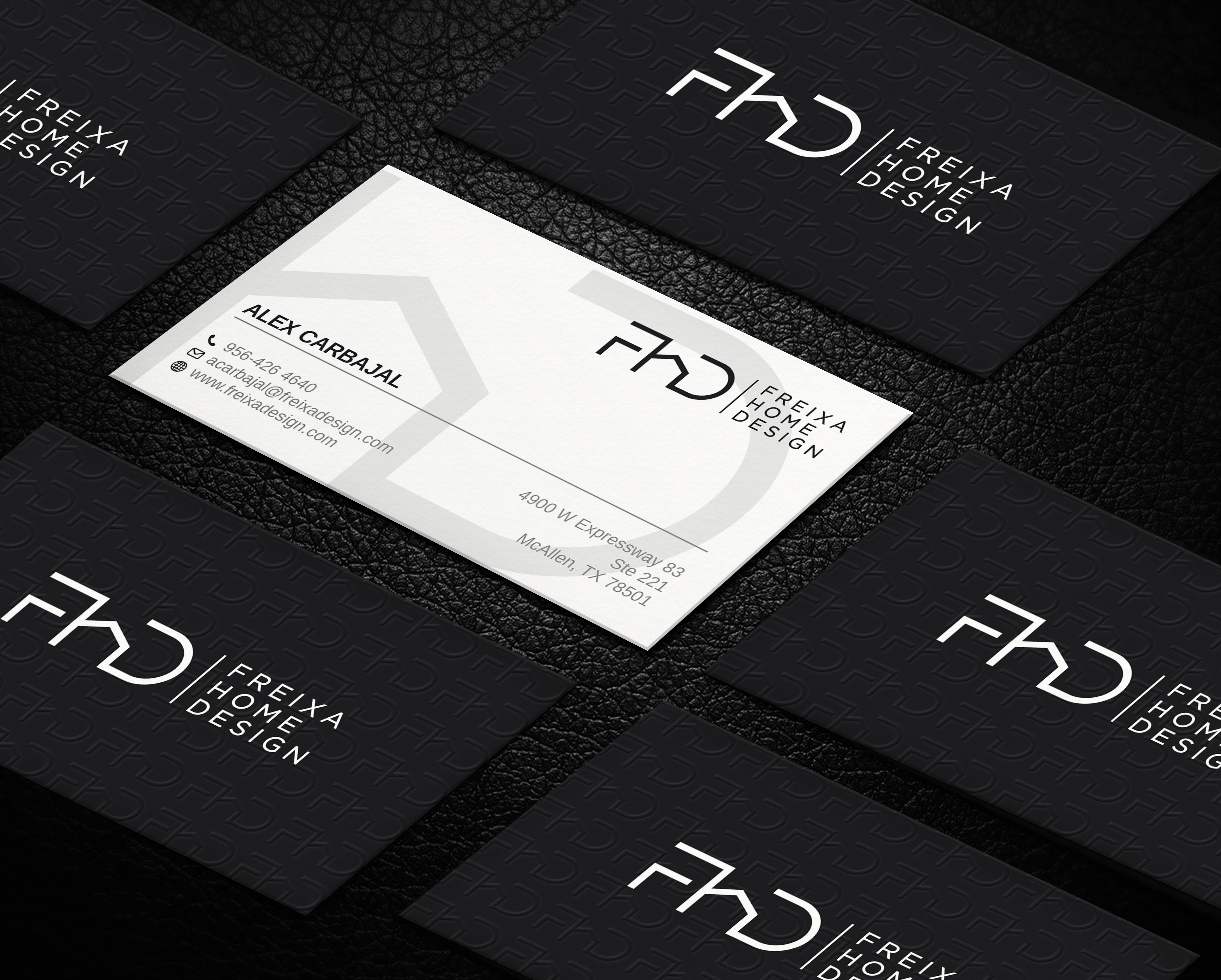 Business Card Design by LAXMI DESIGNHUB for Freixa Home Design, LLC | Design #29667918
