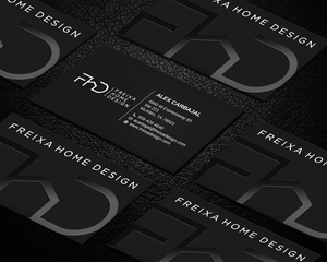 Business Card Design by LAXMI DESIGNHUB for Freixa Home Design, LLC | Design: #29667921