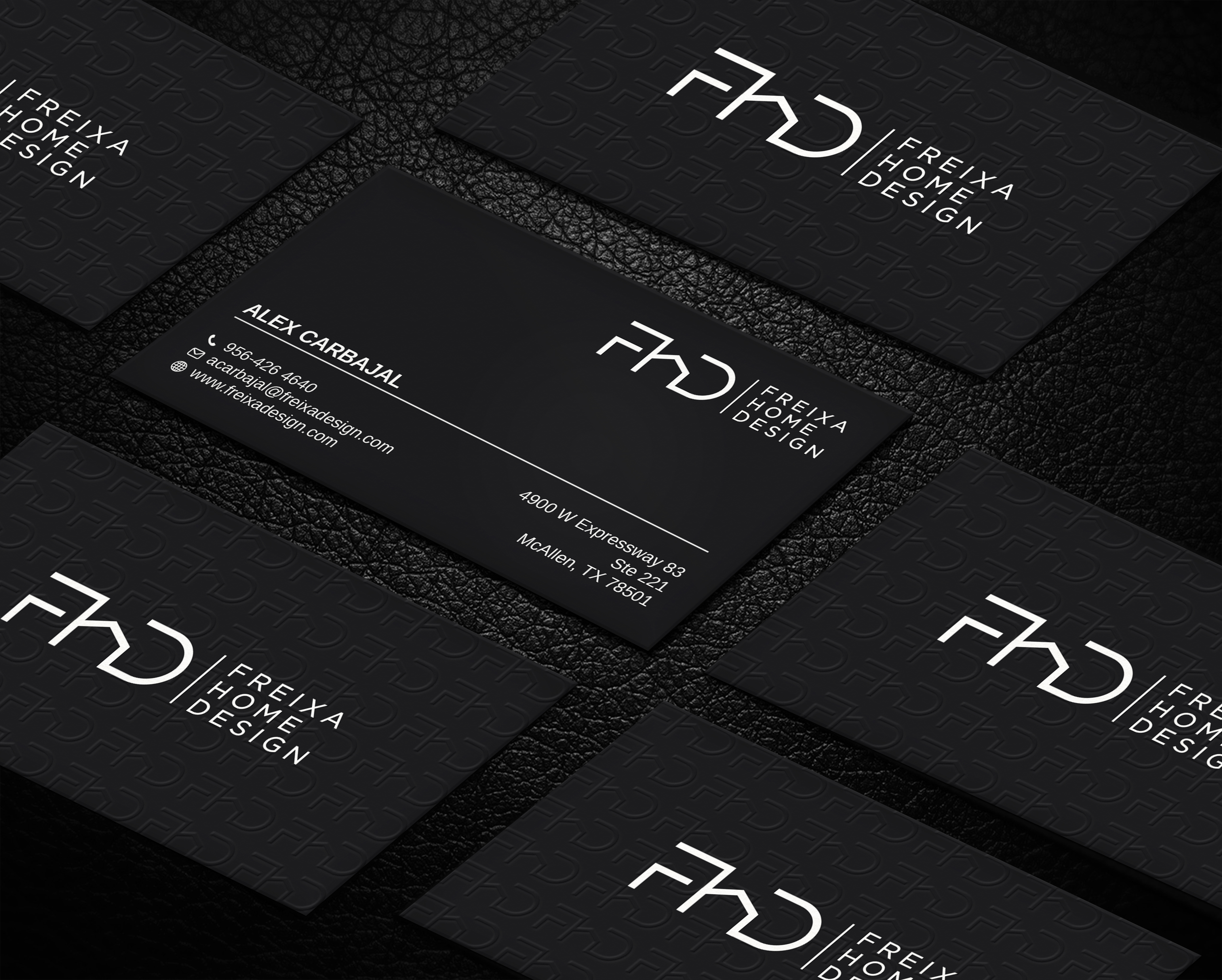 Business Card Design by LAXMI DESIGNHUB for Freixa Home Design, LLC | Design #29667941