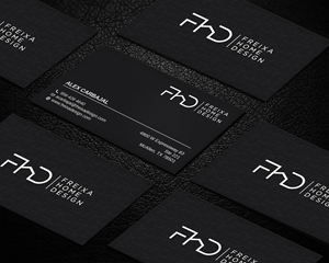 Business Card Design by LAXMI DESIGNHUB for Freixa Home Design, LLC | Design: #29667941