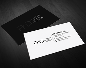 Business Card Design by chandrayaan.creative for Freixa Home Design, LLC | Design: #29672656