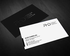 Business Card Design by chandrayaan.creative for Freixa Home Design, LLC | Design: #29672761