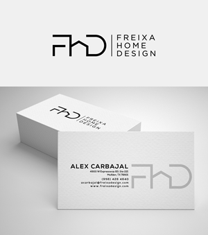 Design de Carte de Visite par Th3o pour Freixa Home Design, LLC | Design : #29667388