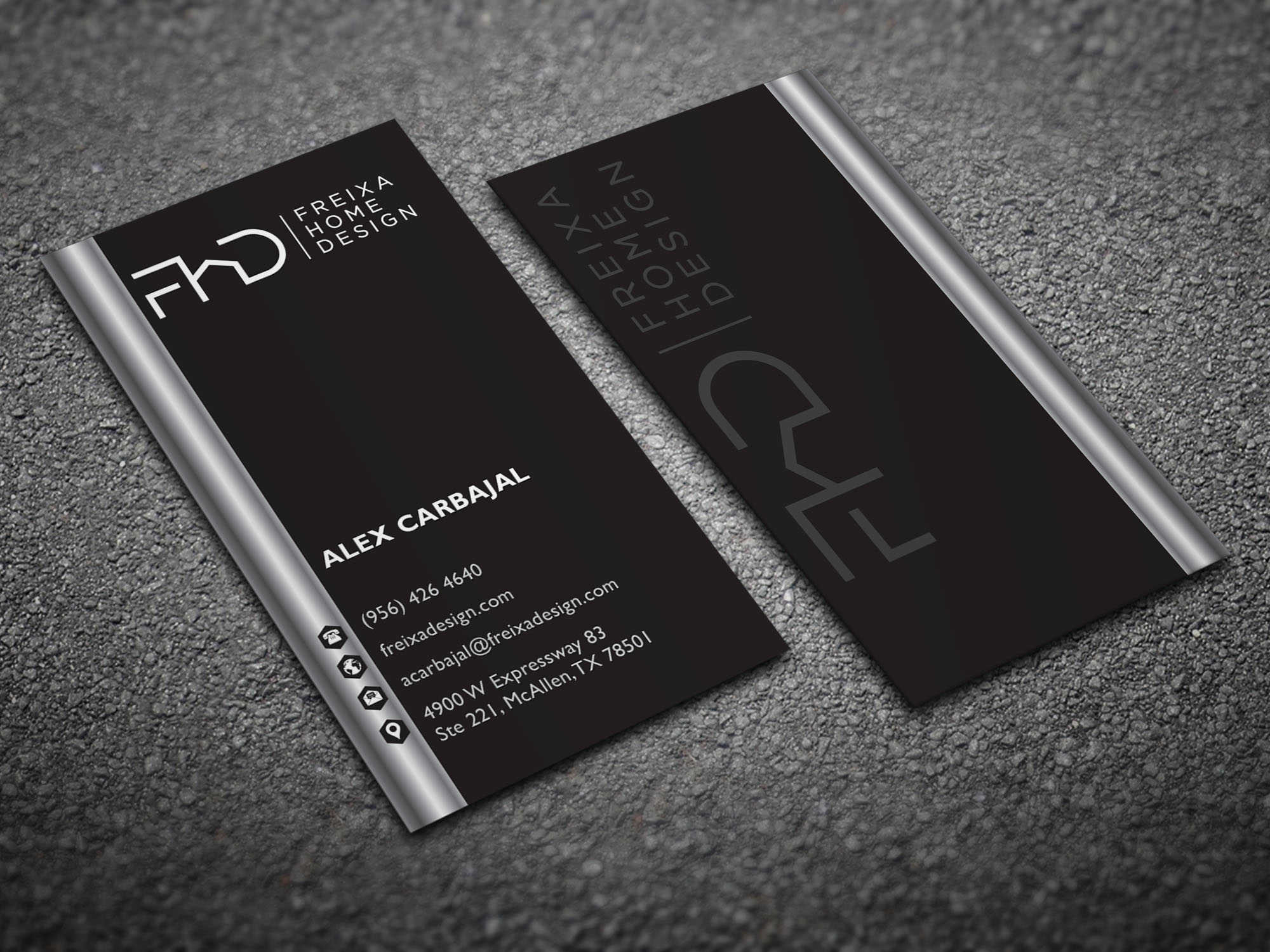 Business Card Design by Magic of Art for Freixa Home Design, LLC | Design #29667280
