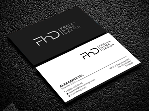 Visitenkarten-Design von Bold Pixels für Freixa Home Design, LLC | Design: #29669078