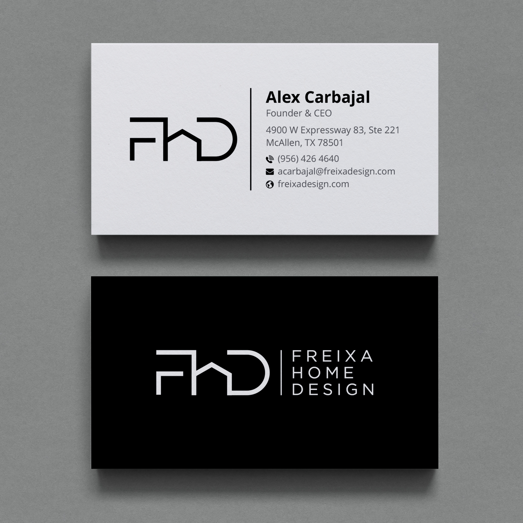 Diseño de Tarjeta de Presentación por Bikash Das para Freixa Home Design, LLC | Diseño #29667110