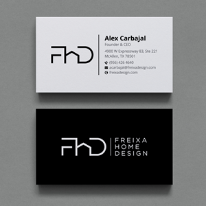 Visitenkarten-Design von Bikash Das für Freixa Home Design, LLC | Design: #29667110