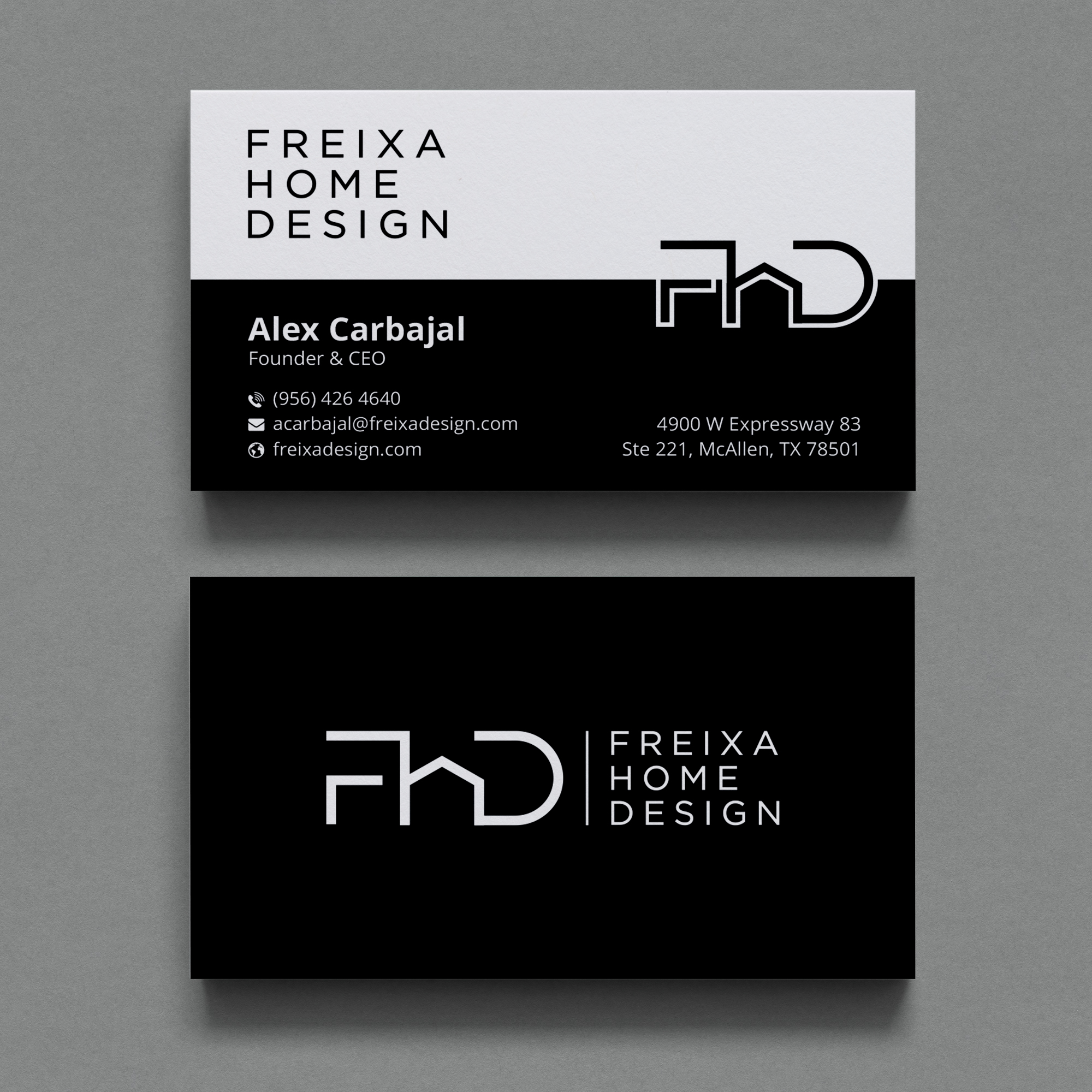 Business Card Design by Bikash Das for Freixa Home Design, LLC | Design #29667170