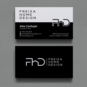 Design de Carte de Visite par Bikash Das pour Freixa Home Design, LLC | Design : #29667170