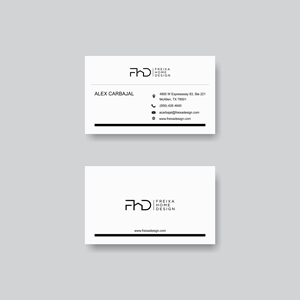 Design de Carte de Visite par Jozjozan.Std™ pour Freixa Home Design, LLC | Design : #29667298