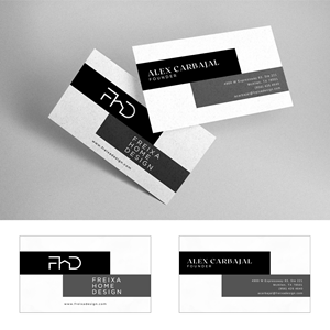 Design de Carte de Visite par Minminannyong pour Freixa Home Design, LLC | Design : #29667217