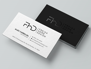 Business Card Design by Uttom 2 for Freixa Home Design, LLC | Design: #29669099