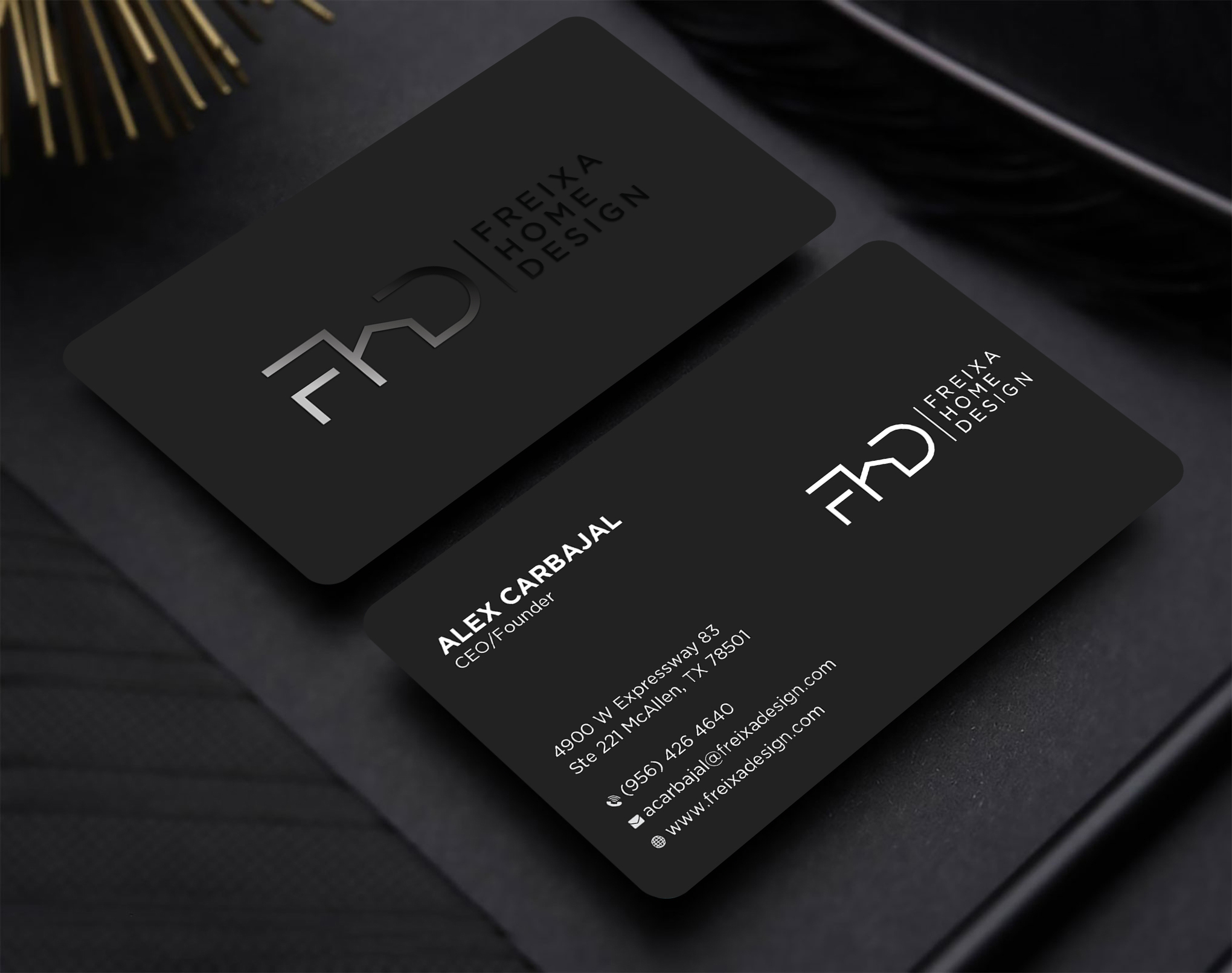 Business Card Design by Uttom 2 for Freixa Home Design, LLC | Design #29669111