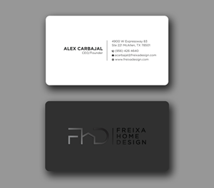 Business Card Design by Uttom 2 for Freixa Home Design, LLC | Design: #29697428