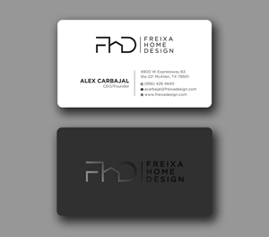 Business Card Design by Uttom 2 for Freixa Home Design, LLC | Design: #29697432