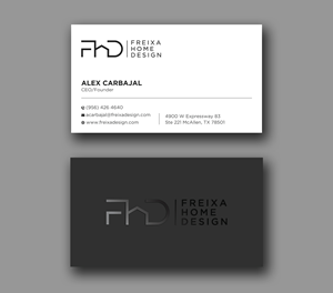 Business Card Design by Uttom 2 for Freixa Home Design, LLC | Design: #29697436