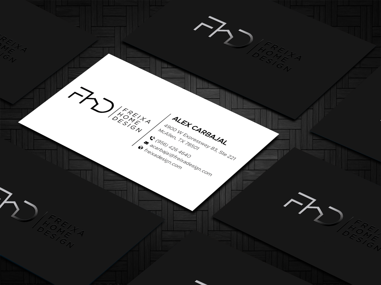 Business Card Design by DesignShout for Freixa Home Design, LLC | Design #29668861