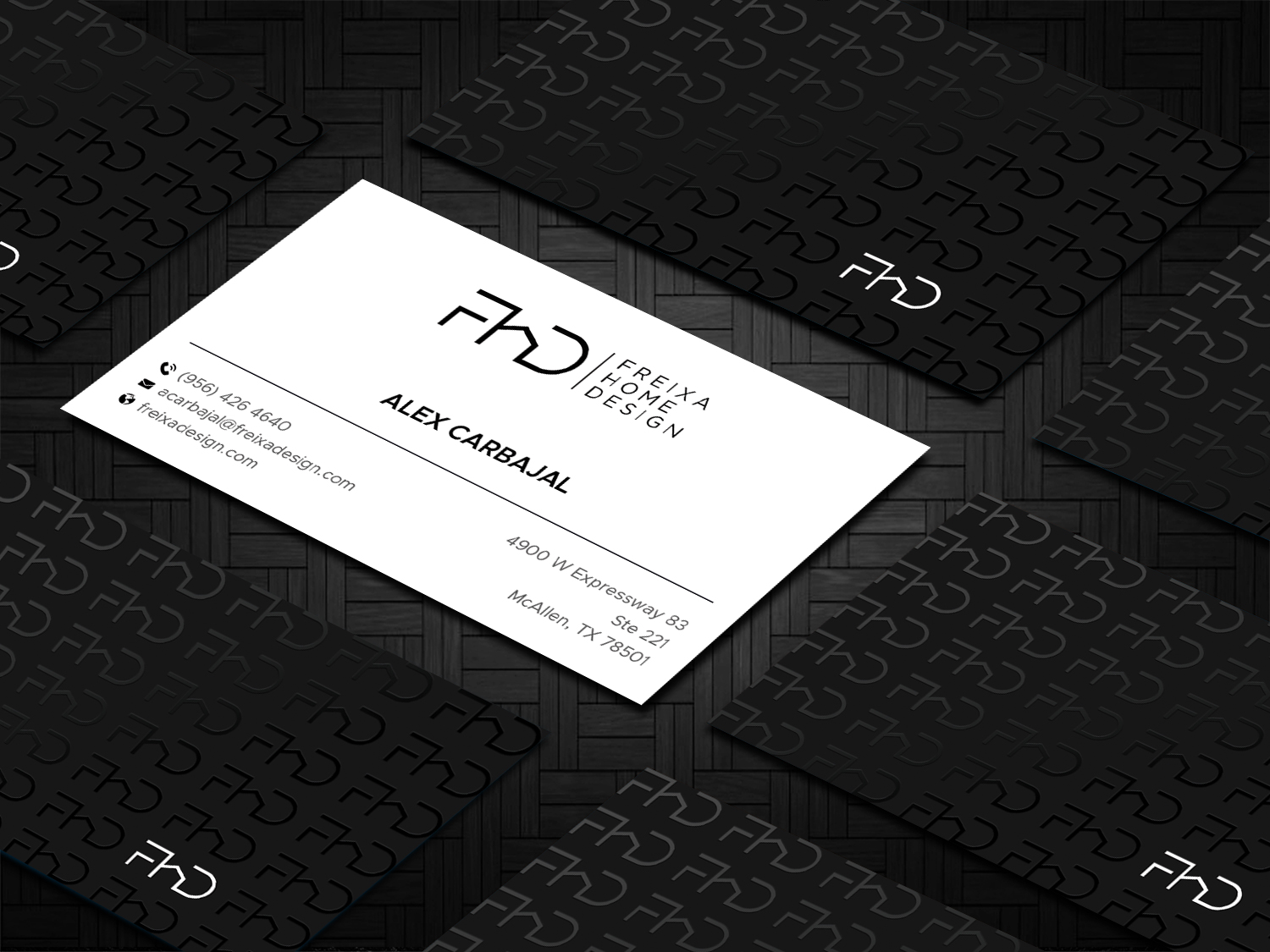 Business Card Design by DesignShout for Freixa Home Design, LLC | Design #29668995